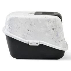 Savic Nestor Marble Cat Litter Box -Perfect Care Shop 252329 savic katzentoilettenestor marble hs 02 8