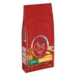 Purina One Medium/Maxi Active Chicken -Perfect Care Shop 253396 nestle purinaone mediummaxi active huhn hs 02 5