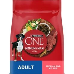 Purina ONE Medium/Maxi Adult Beef & Rice