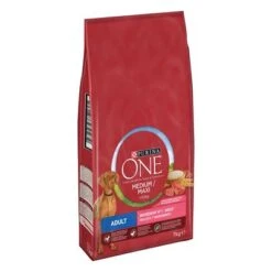 Purina ONE Medium/Maxi Adult Beef & Rice 7 Purina ONE Medium/Maxi Adult Beef & Rice -Perfect Care Shop 253397 nestle purinaone mediummaxi adult rindreis 7kg hs 02 1