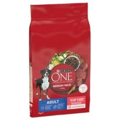 Purina ONE Medium/Maxi Adult Beef & Rice 6 Purina ONE Medium/Maxi Adult Beef & Rice -Perfect Care Shop 253397 pla purinaone mediummaxi adult rindreis hs 01 8