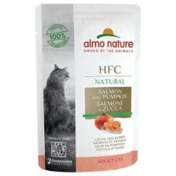 Economy Pack Almo Nature HFC Natural Pouch 12 X 55 G -Perfect Care Shop 279898 pla almonature hfc natural pouch lachskurbis 55g hs 0q1 3
