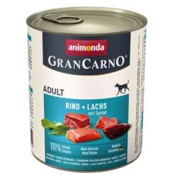 Animonda GranCarno Original Adult 6 X 800g -Perfect Care Shop 27992 pla animonda grancarno rindlachsuspinat 800g 9