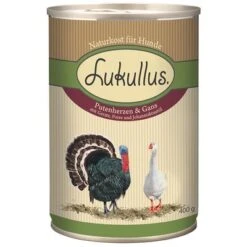 Lukullus Turkey Hearts & Goose 11 Lukullus Turkey Hearts & Goose -Perfect Care Shop 28056 pla lukullus putenherzen gans 6 x 400 g 7