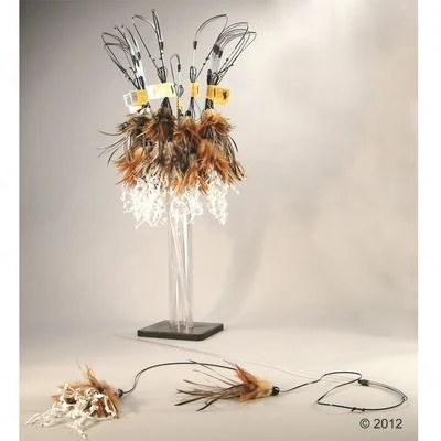 No Brand Crunchy Feather Cat Dangler 4 No Brand Crunchy Feather Cat Dangler - Image 4