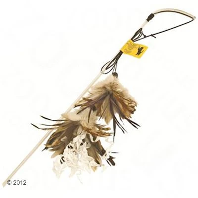 No Brand Crunchy Feather Cat Dangler 2 No Brand Crunchy Feather Cat Dangler - Image 2