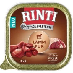 RINTI Single Meat 10 X 150g 7 RINTI Single Meat 10 X 150g -Perfect Care Shop 288360 pla rinti singlefleisch schale lamm 150g hs 01 9