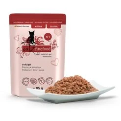 Economy Pack Catz Finefood Kitten 24 X 85 G -Perfect Care Shop 297096 petsnature catzfinefood kitten gefluegel 85g hs 02 2