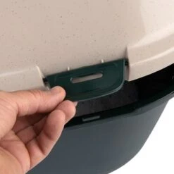 Kooa Covered Cat Litter Tray - 90% Recycled Plastic -Perfect Care Shop 298396 kooa haubentoilette fg 0860 8