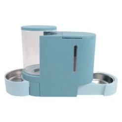 TIAKI Food And Water Dispenser, Light Blue -Perfect Care Shop 302396 tiaki futter sserspender hellblau hs 03 8
