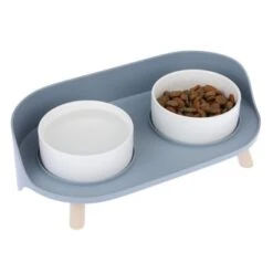 TIAKI Ceramic Bowl Duo -Perfect Care Shop 302496 tiaki napf duo grau fg 6153 8