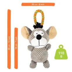 Doglove Dog Toy Mouse -Perfect Care Shop 303296 edupet doglove hundespielzeug maus hs 06 7