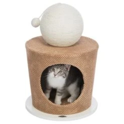 Trixie Cave With Scratching Ball 13 Trixie Cave With Scratching Ball -Perfect Care Shop 333298 trixie hoehle kratzball hs 03 5