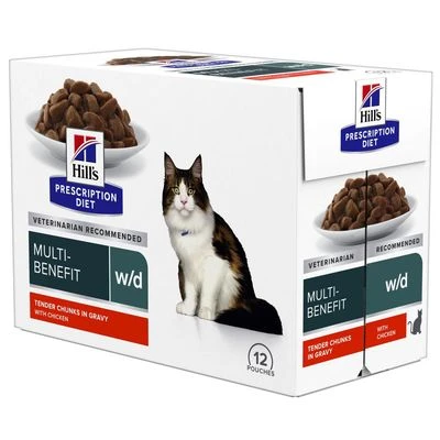 Hill’s Prescription Diet Feline W/d Multi-Benefit - Chicken 2 Hill’s Prescription Diet Feline W/d Multi-Benefit - Chicken - Image 2