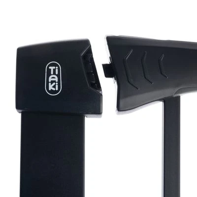 TIAKI Black Dog Gate With 7 Cm Extension 5 TIAKI Black Dog Gate With 7 Cm Extension - Image 5