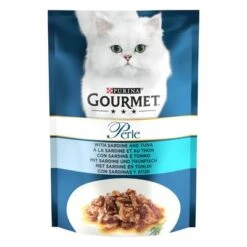 Gourmet Perle Pouches Mixed Mega Pack 96 X 85g 12 Gourmet Perle Pouches Mixed Mega Pack 96 X 85g -Perfect Care Shop 345196 jumbopack gourmet perle 96x85g sardine tuna 7