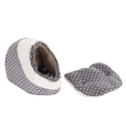 White Dots Snuggle Den -Perfect Care Shop 346777 kuschelhoehle white dots 04 07 2013 2
