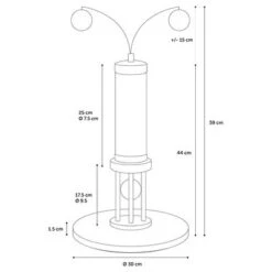 Flamingo Scratching Post Lia -Perfect Care Shop 348897 flamingo kratzstamm lia hs 03 0