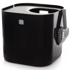 Modko ModKat Cat Litter Box -Perfect Care Shop 35364 pla modkat katzentoilette schwarz hs 02 3