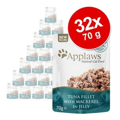 Applaws Pouches Cat Food In Jelly Mega Pack 32 X 70g 1 Applaws Pouches Cat Food In Jelly Mega Pack 32 X 70g