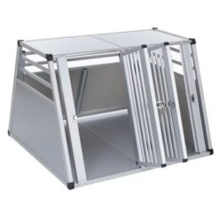Aluline Double Dog Crate 14 Aluline Double Dog Crate -Perfect Care Shop 364349 autohundebox aluline gr xl 06 09 2013 6 6