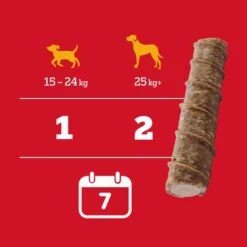 Pedigree Ranchos Filled Chew Rolls - Maxi -Perfect Care Shop 371298 pedigree ranchos gefuelte kaurollen maxi 10x80g hs 06 6