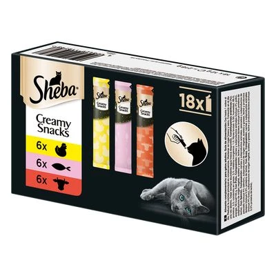 Sheba Creamy Snacks Multipack 1 Sheba Creamy Snacks Multipack