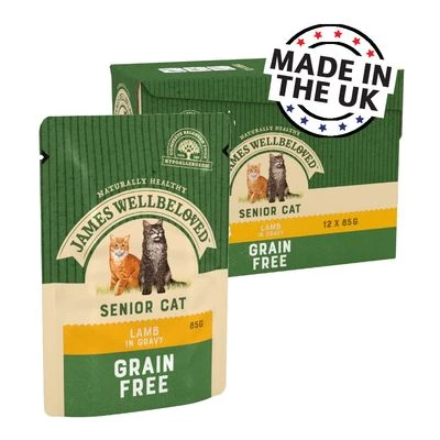 James Wellbeloved Senior Pouches - Lamb 1 James Wellbeloved Senior Pouches - Lamb