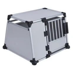 Trixie Aluminium Dog Crate -Perfect Care Shop 42683 pla trixie transportbox alu fg 3404 4