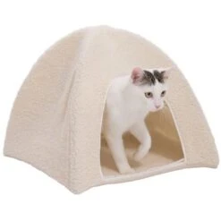 Fleecy Sheepskin Cat Den 10 Fleecy Sheepskin Cat Den -Perfect Care Shop 450535 katzenzelt dsc0423 1