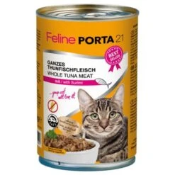 Feline Porta 21 Saver Pack 12 X 400g 12 Feline Porta 21 Saver Pack 12 X 400g -Perfect Care Shop 4745 pla felineporta21 tunasurimi 400g 0