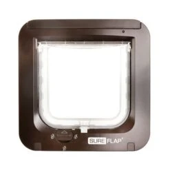 SureFlap Microchip Cat Flap -Perfect Care Shop 48142 pla sureflap mikrochip katzenklappe braun hs 01 9