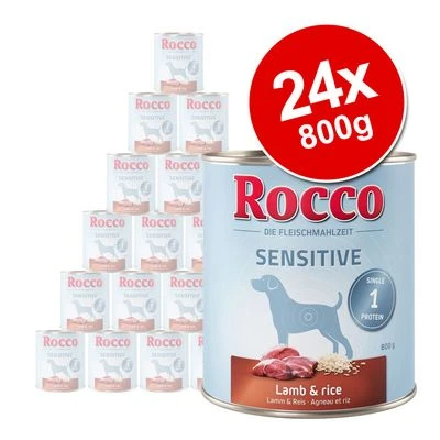 Rocco Sensitive Saver Pack 24 X 800g 1 Rocco Sensitive Saver Pack 24 X 800g