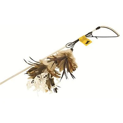 No Brand Crunchy Feather Cat Dangler 1 No Brand Crunchy Feather Cat Dangler