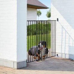 Savic Outdoor Dog Barrier -Perfect Care Shop 55485 savic absperrgitter dog outdoor detail hs 05 1