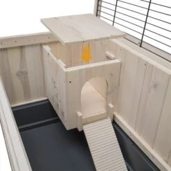 Ferplast Wooden Indoor Home 7 Ferplast Wooden Indoor Home -Perfect Care Shop 55571 ferplast holzkaefig cottage3 9