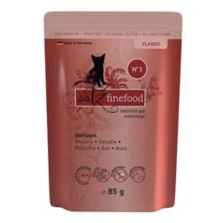 Catz Finefood Pouch 8 X 85g -Perfect Care Shop 57340 pla catzfinefood gefluegel 85g hs 01 2