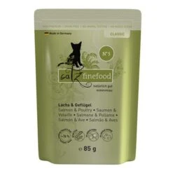 Catz Finefood Pouch 8 X 85g -Perfect Care Shop 57341 pla catzfinefood lachgefluegel 85g hs 01 0