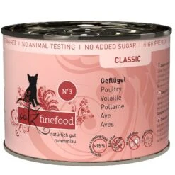 Catz Finefood Can Mixed Trial Pack 6 X 200g -Perfect Care Shop 57352 pla pets nature catz finefood gefluegel 200g 2