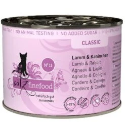 Catz Finefood Can Mixed Trial Pack 6 X 200g -Perfect Care Shop 57355 pla pets nature catz finefood lammkaninchen 200g 6