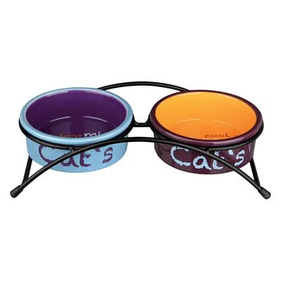 Trixie Eat On Feet Ceramic Bowl Set 1 Trixie Eat On Feet Ceramic Bowl Set
