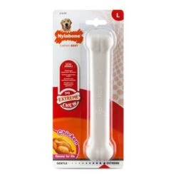 Nylabone DuraChew Bone - Chicken -Perfect Care Shop 58928 pla interpet nylabone durachewchicken hs 03 7