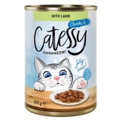 Catessy Chunks In Gravy Or Jelly 12 X 400g -Perfect Care Shop 59433 pla catessy jelly lamb 400g 7