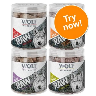 Wolf Of Wilderness RAW Freeze-dried Snacks Mixed Trial Pack 1 Wolf Of Wilderness RAW Freeze-dried Snacks Mixed Trial Pack