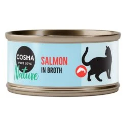 Cosma Nature Saver Pack 24 X 70g -Perfect Care Shop 60834 pla cosma nature salmon 70g 9
