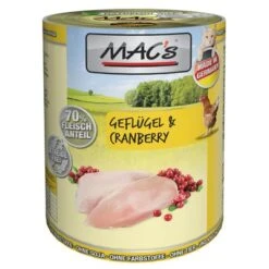 MAC's Cat Saver Pack 18 X 400g -Perfect Care Shop 63598 pla macs gefluegel cranberry 400g 2