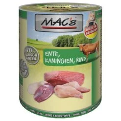 MAC's Cat Saver Pack 18 X 400g -Perfect Care Shop 63603 pla macs ente kaninchen rind 400g 1
