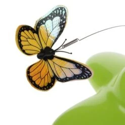 Funny Butterfly Cat Toy -Perfect Care Shop 64176 katzenspielzeug funny butterfly 81 0