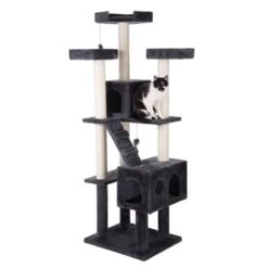 Rapunzel Cat Tree -Perfect Care Shop 64697 rapunzel darkgray fg 24 8
