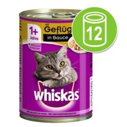 Whiskas 1+ Cans 12 X 400g